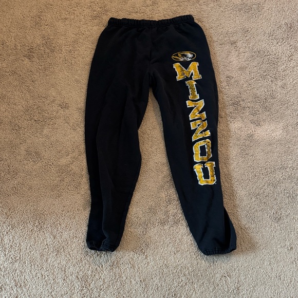 Jerzees Pants - Mizzou Black Sweatpants